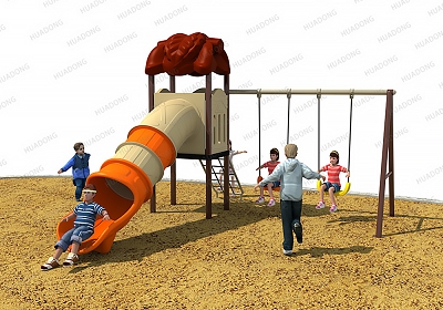 花园游乐 HD-LHY010-儿童滑梯