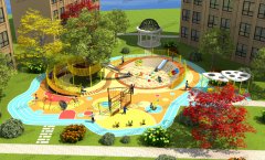 乐鱼运动社区儿童游乐设备