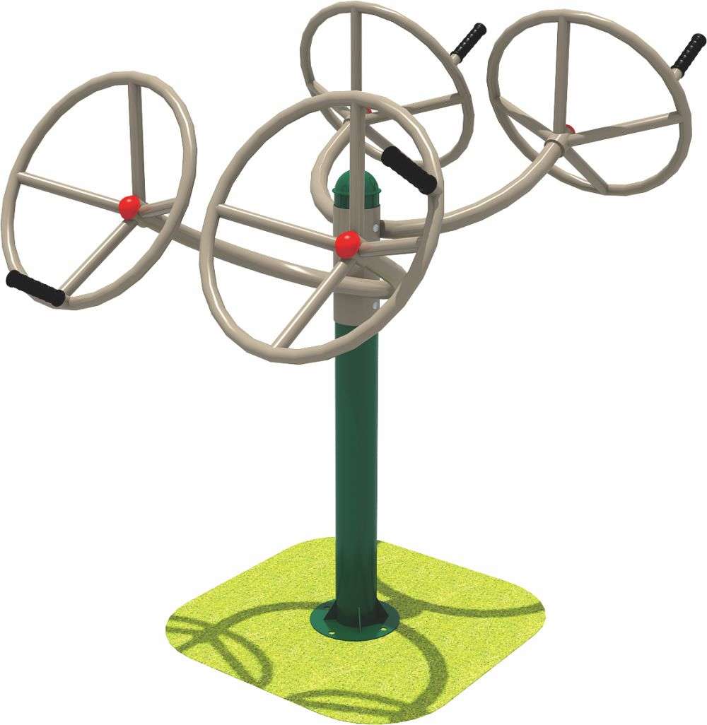 乐鱼运动健身器材 双人肩关节