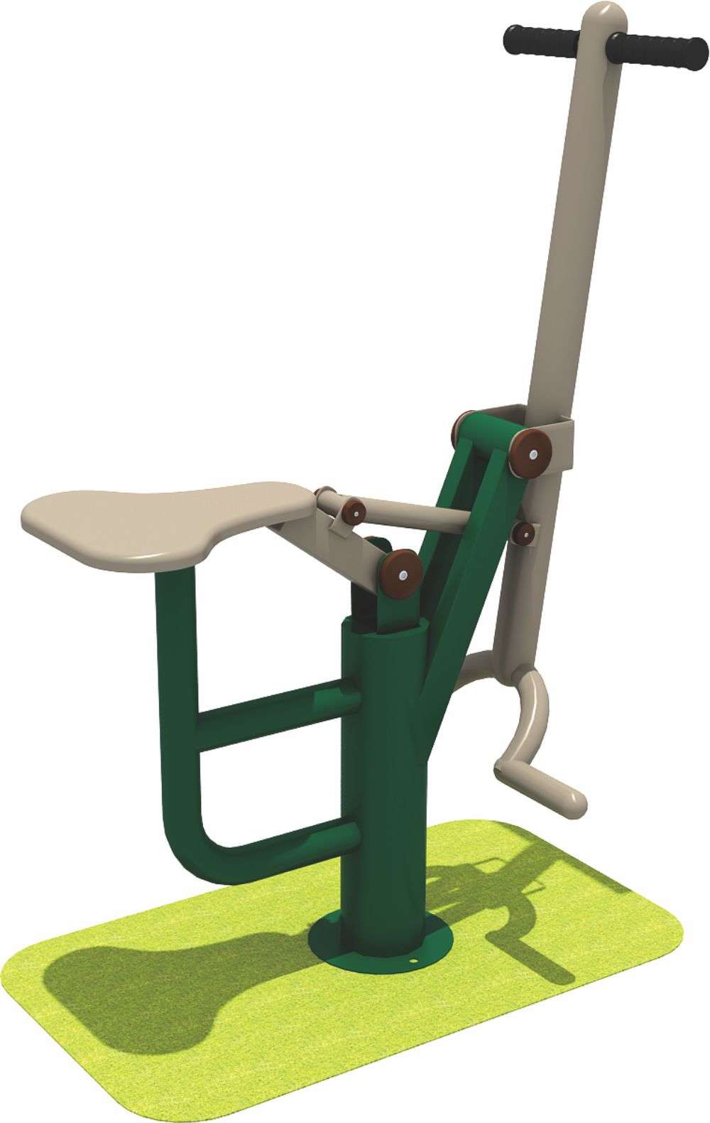 乐鱼运动健身器材 单人健骑机