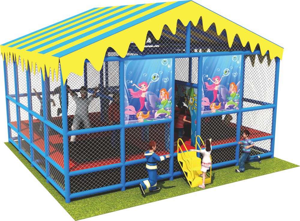 蹦床乐园 乐鱼运动圆形蹦床